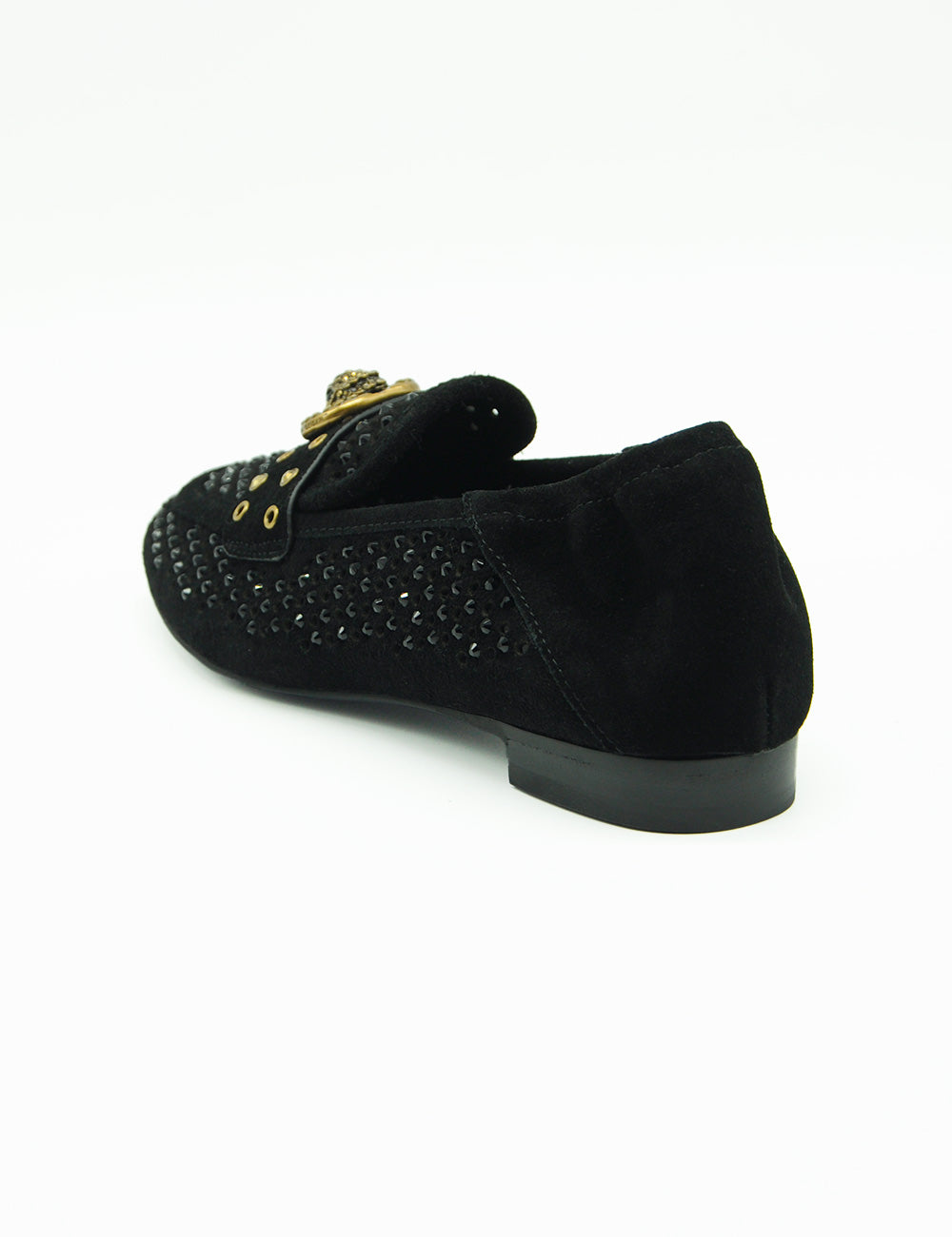 Kurt Geiger Mocassino Chelsea Crystal Nero