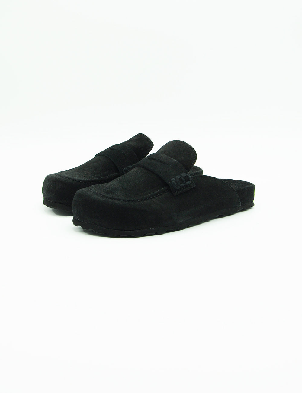 Lagoa Sabot Baron Suede Nero