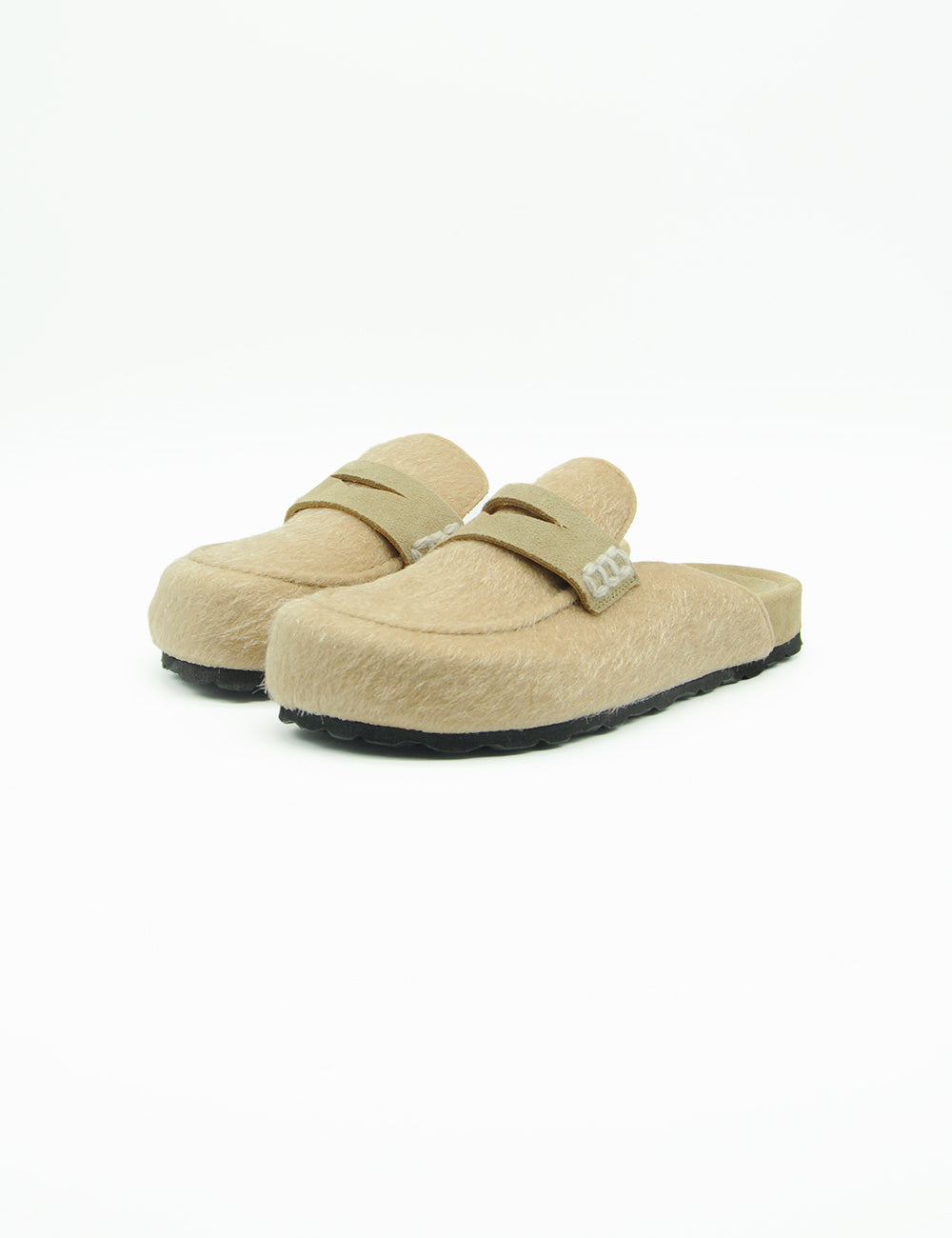 Lagoa Sabot Baron Suede Beige