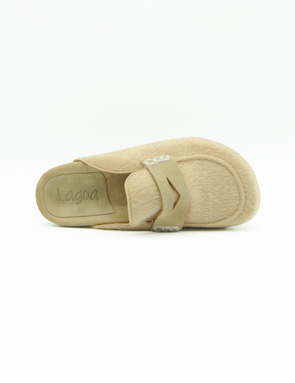Lagoa Sabot Baron Suede Beige