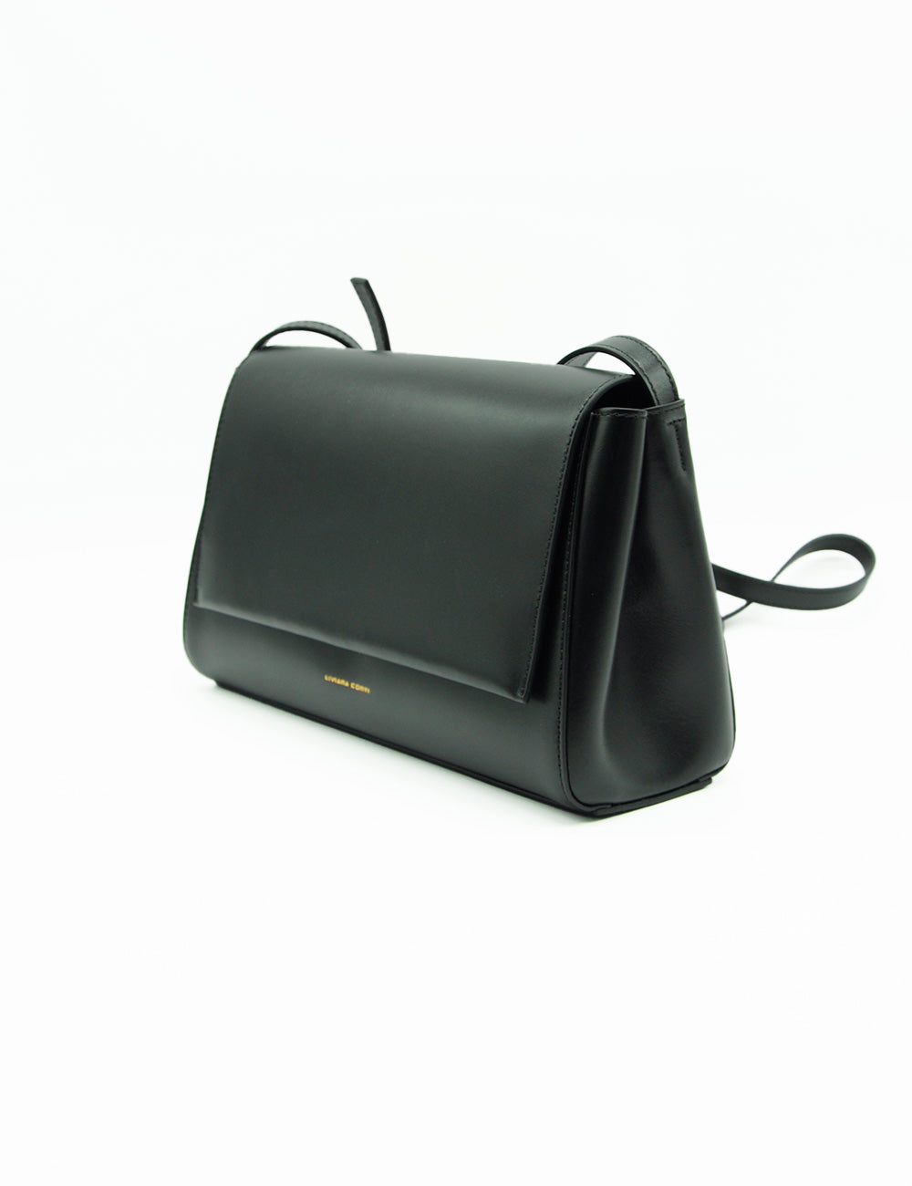 Borsa a tracolla Liviana Conti Larissa Nera in pelle nera minimalista