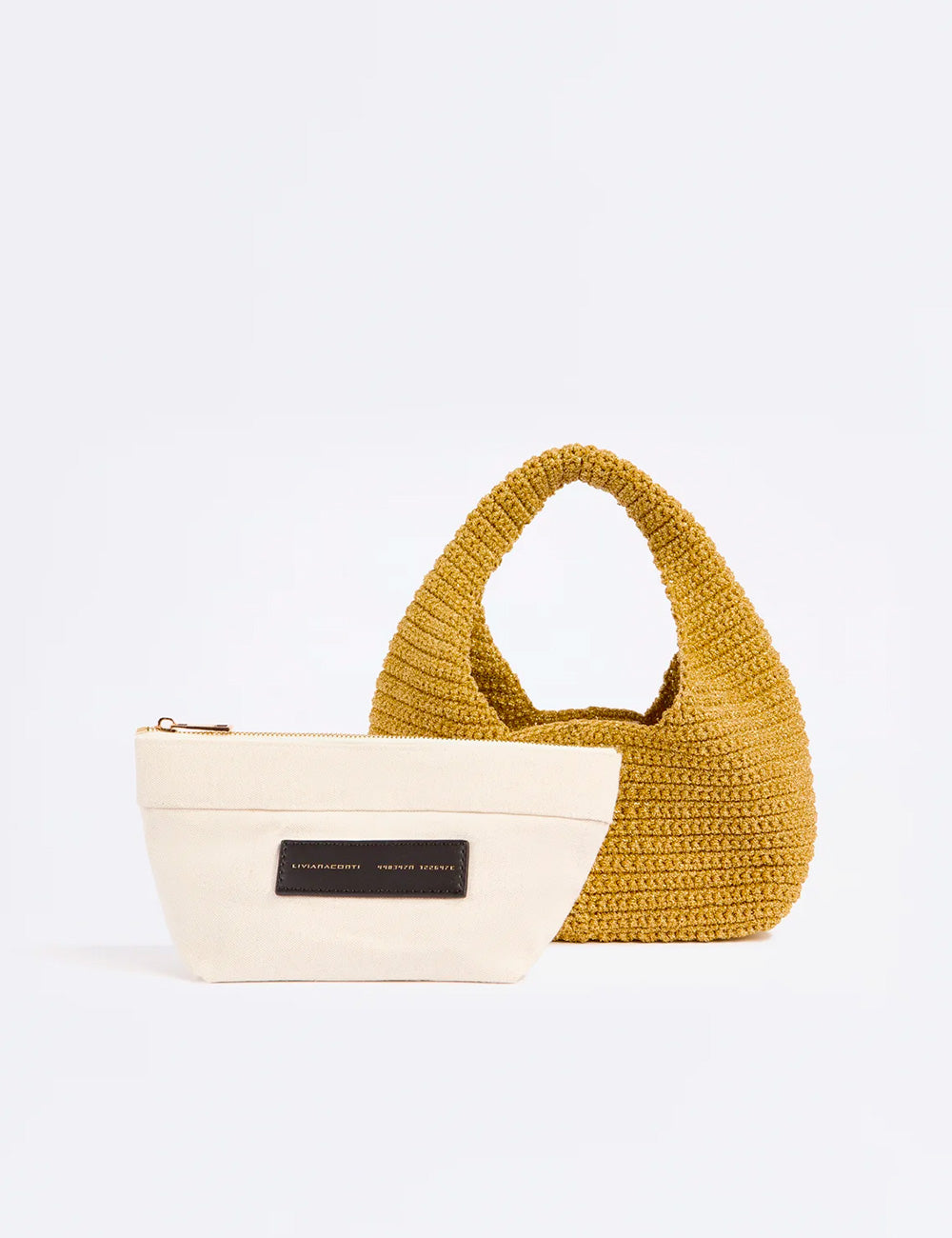 Liviana Conti Mini Hobo Oro