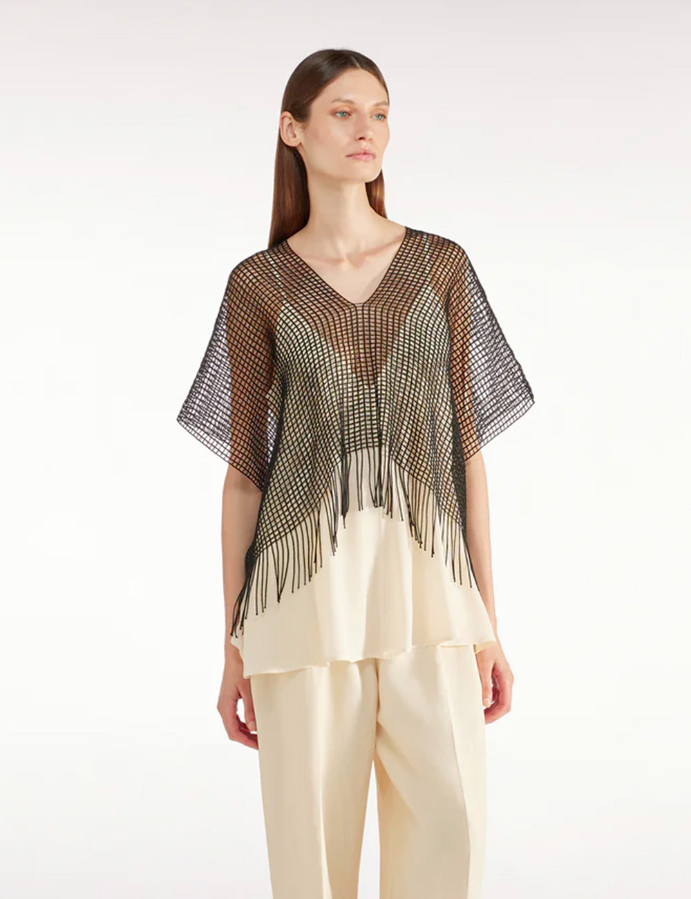 Liviana Conti Poncho Nero