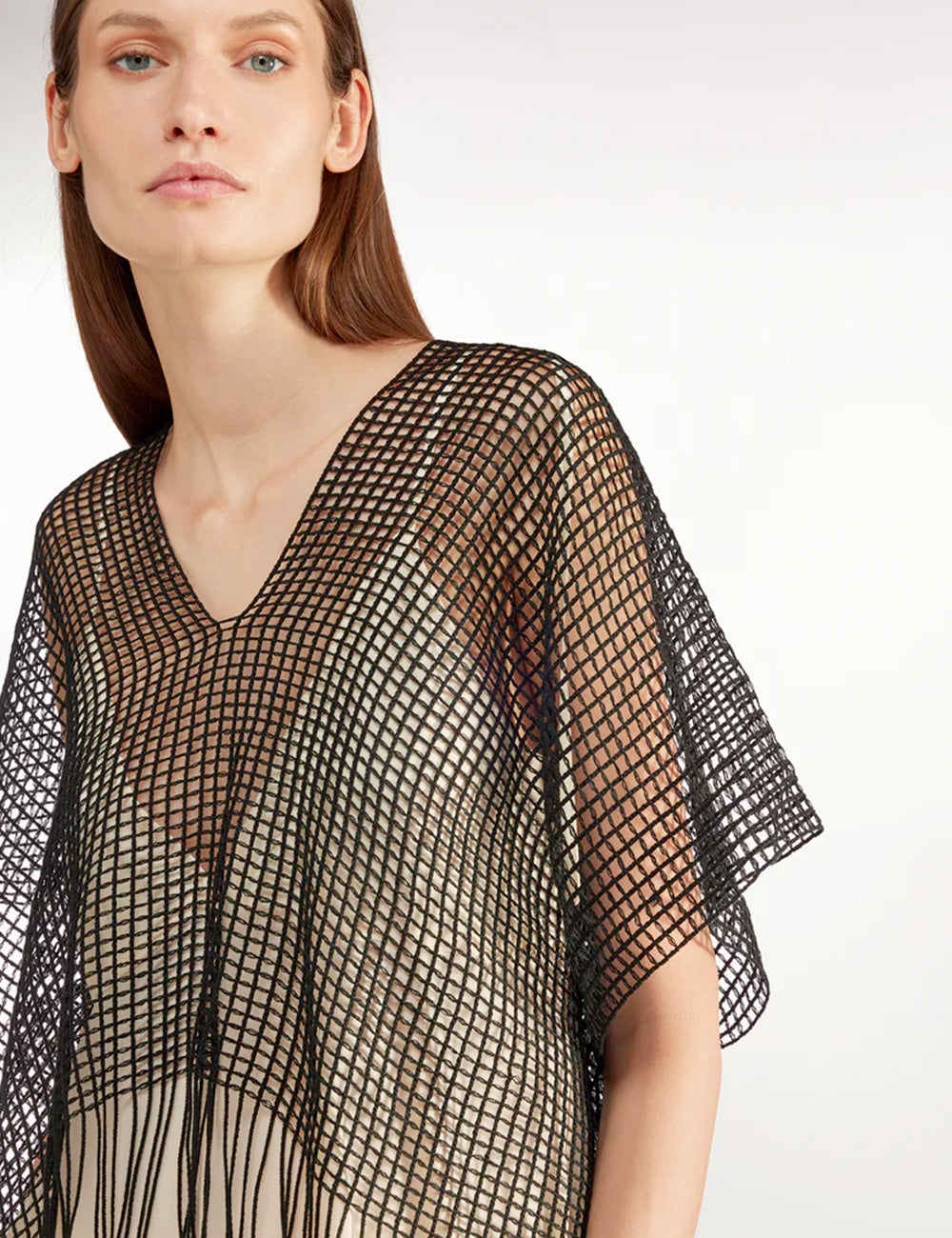 Liviana Conti Poncho Nero