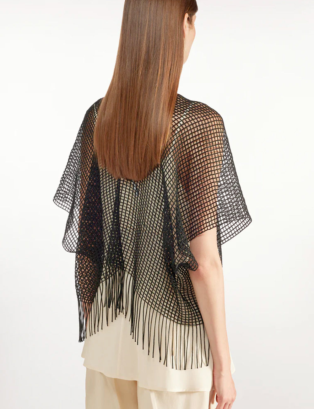 Liviana Conti Poncho Nero