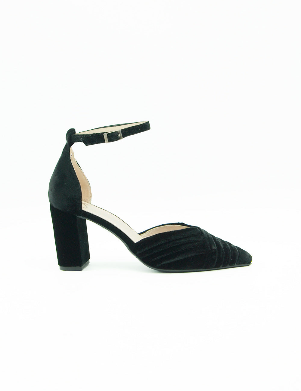 Marian Décolleté Velvet Nera