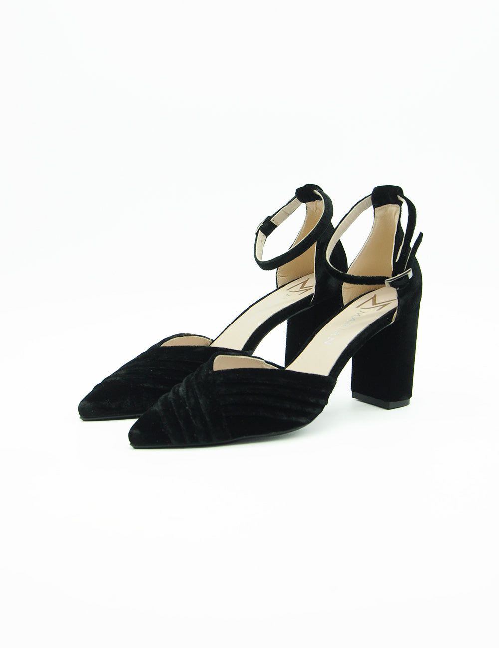 Marian Décolleté Velvet Nera