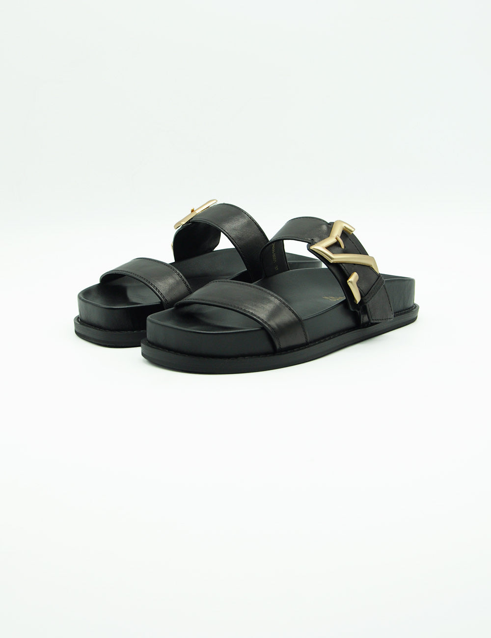 Massimo Santini Sandalo Rowan Nero