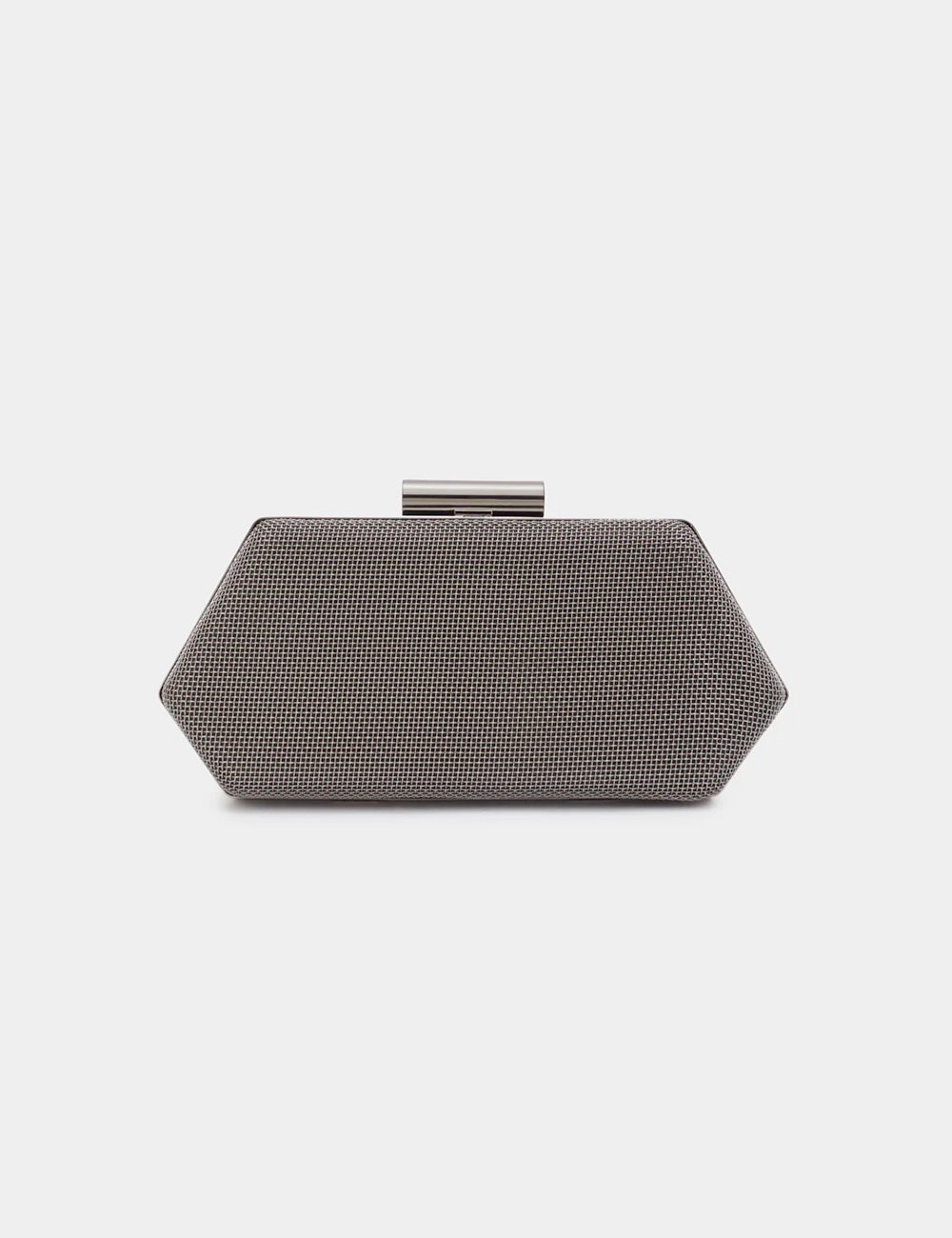 Nalì Clutch Zoi Metal Mesh Ematite