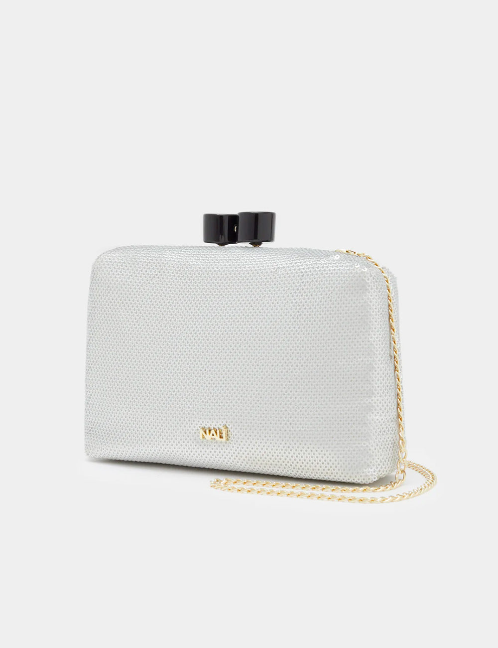 Nalì Clutch Cassi Silver