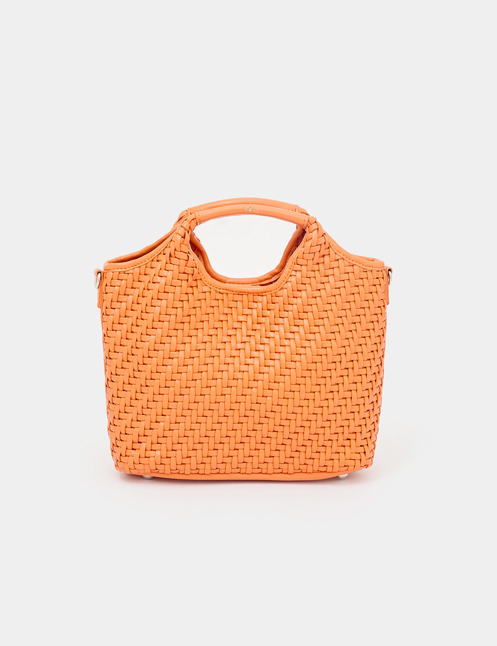 Borsa tote Nalì A Mano Cambridge Arancio in pelle arancione intrecciata