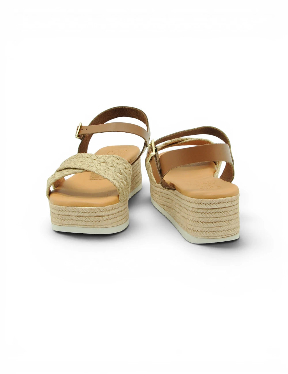 Oh! My Sandals Espadrillas Incrociata Roble