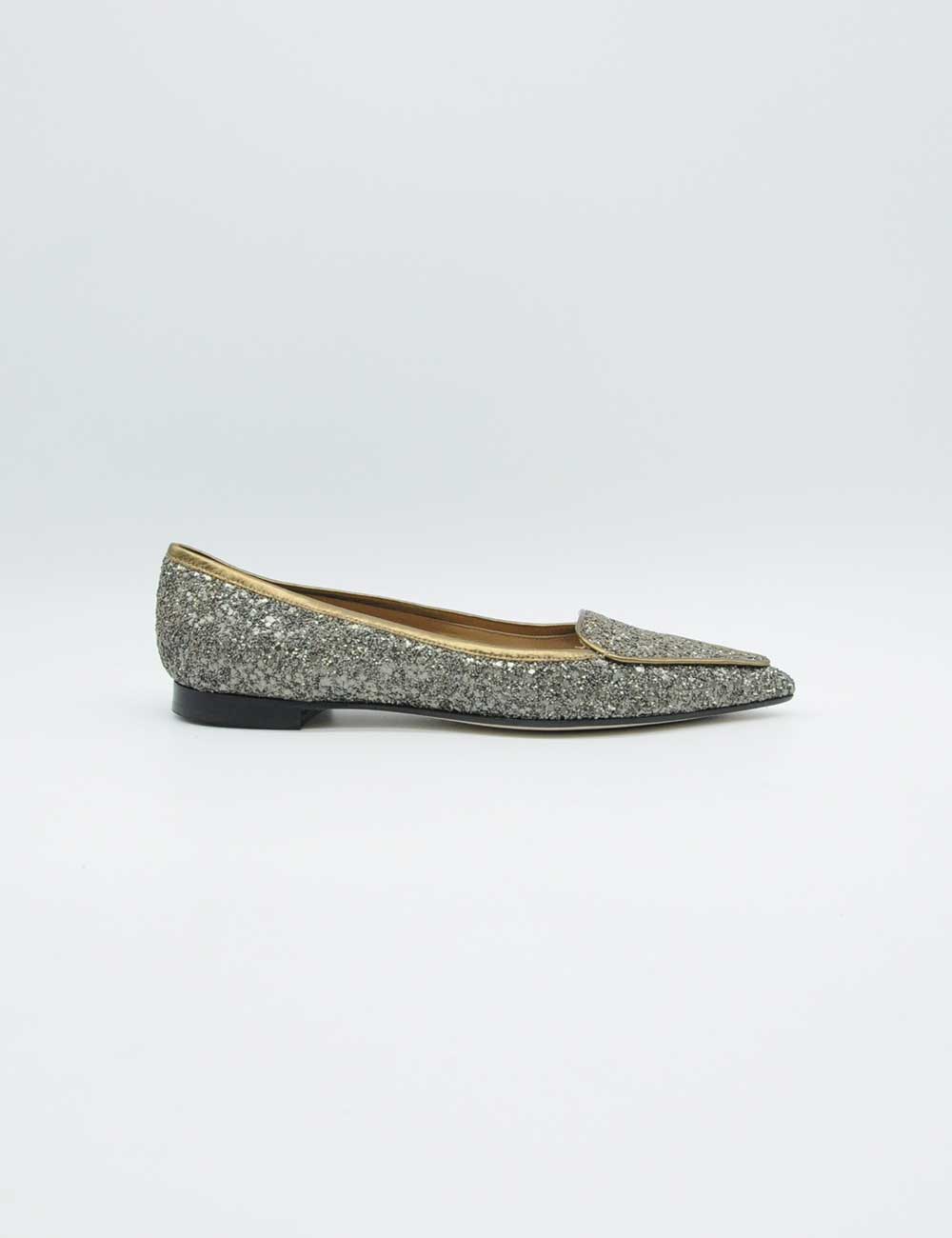 Prosperine Mocassino Glitter Bronzo