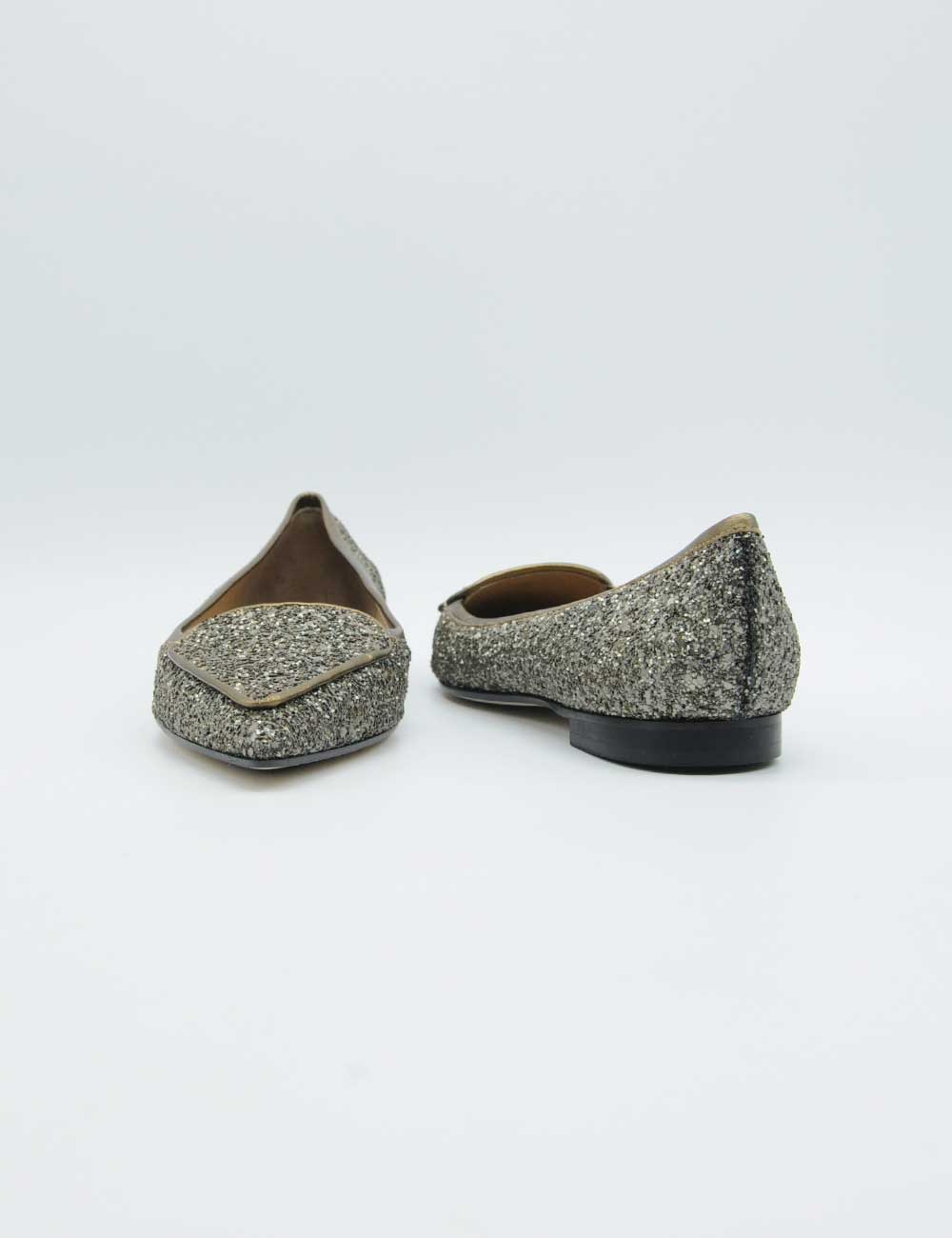 Prosperine Mocassino Glitter Bronzo