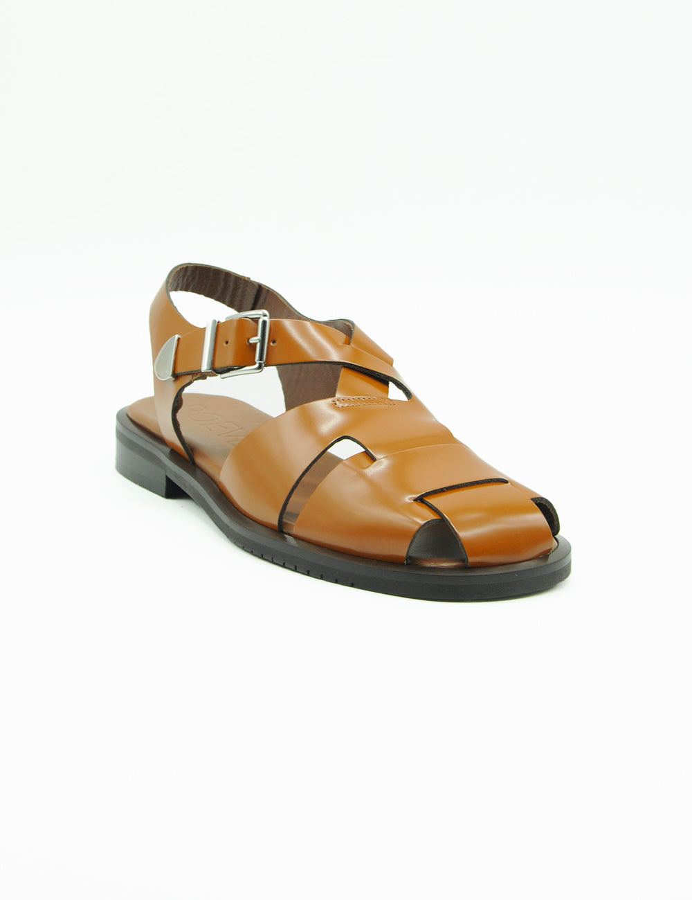 POEVE Sandalo Abrasivato Cuoio