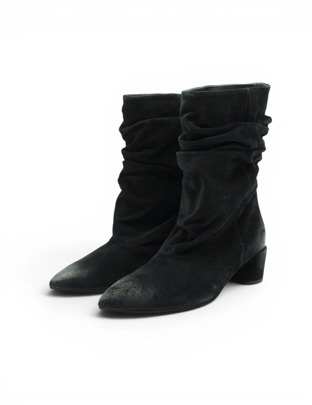 POEVE Stivaletto Suede Nero
