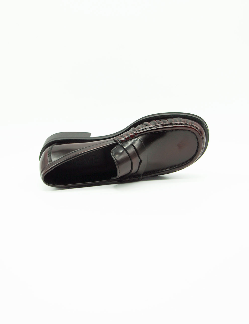 POEVE Mocassino Abrasivato Bordeaux