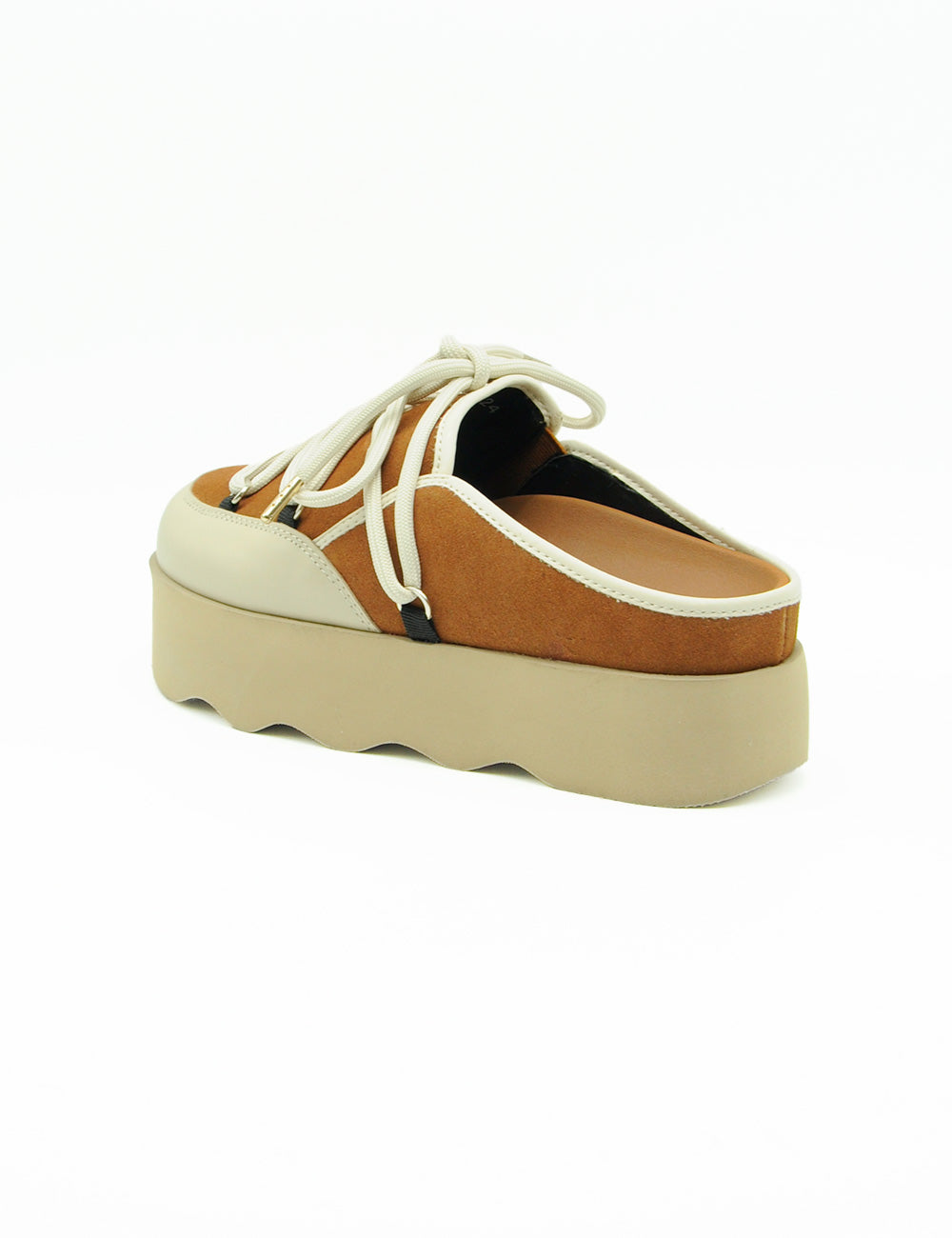 Scholl Sabot Lindsay Chalk Brandy