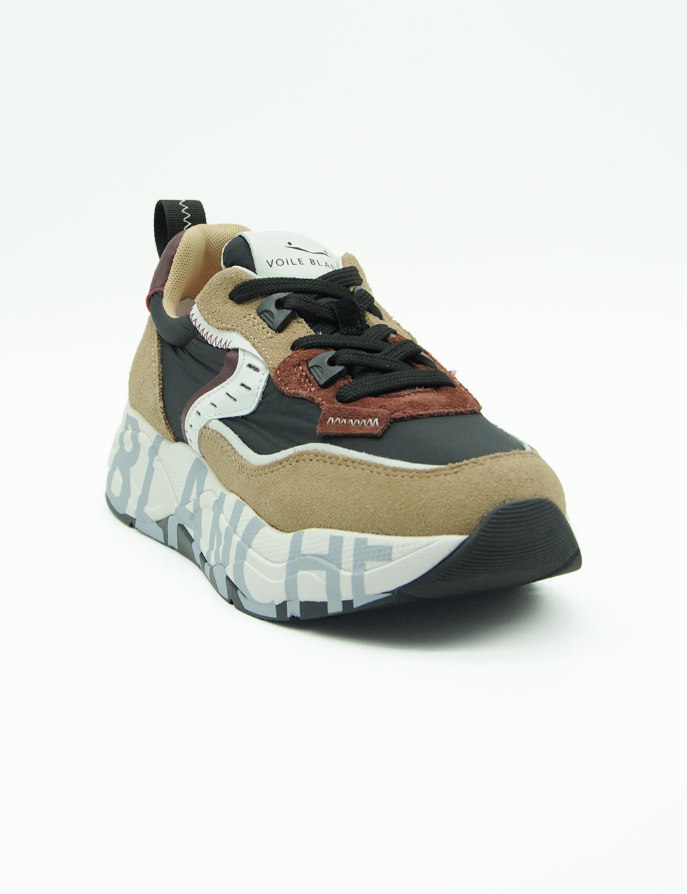 Voile Blanche Sneakers Club105 Light Brown Black