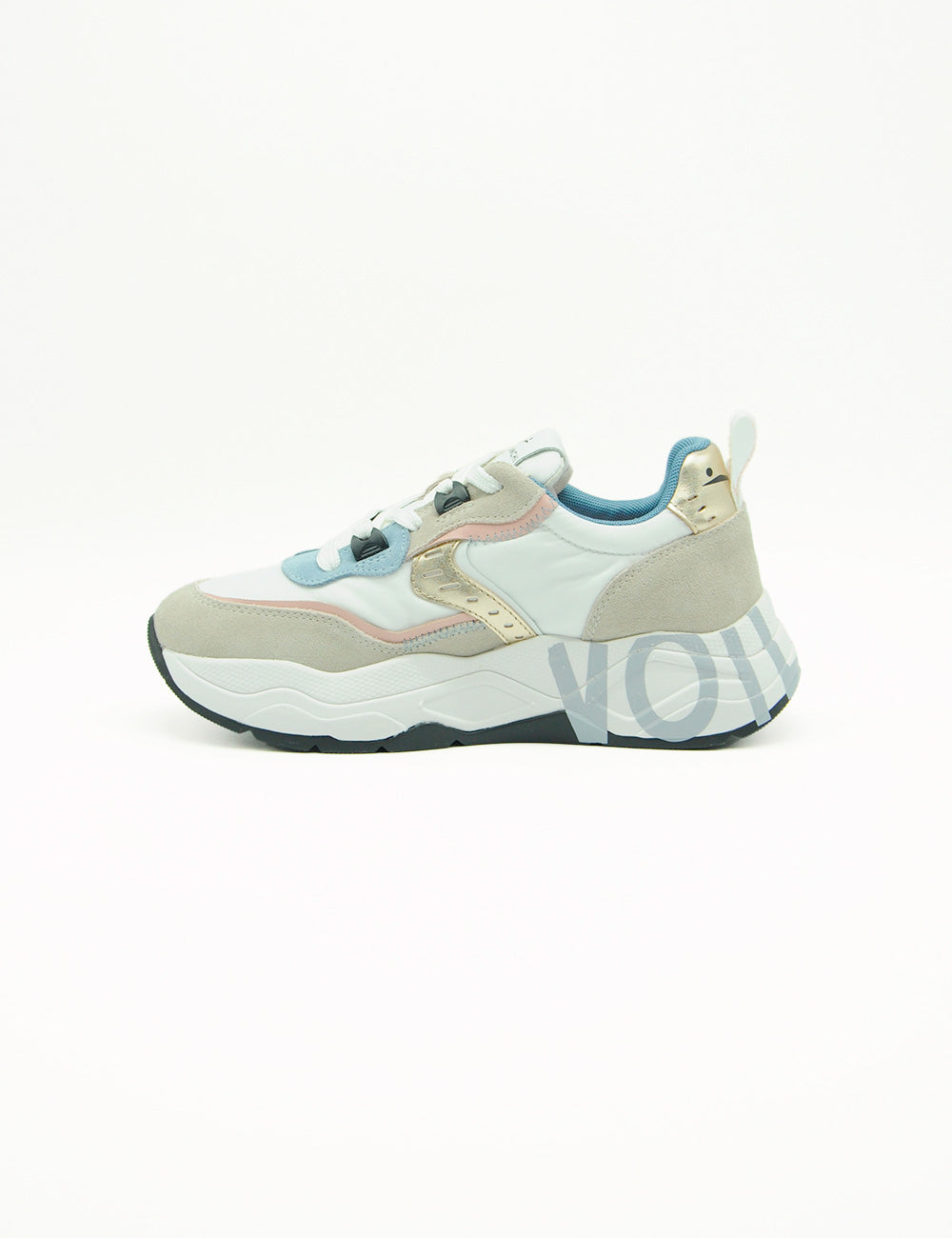 Voile Blanche Sneakers Club105 Sand Light Blue