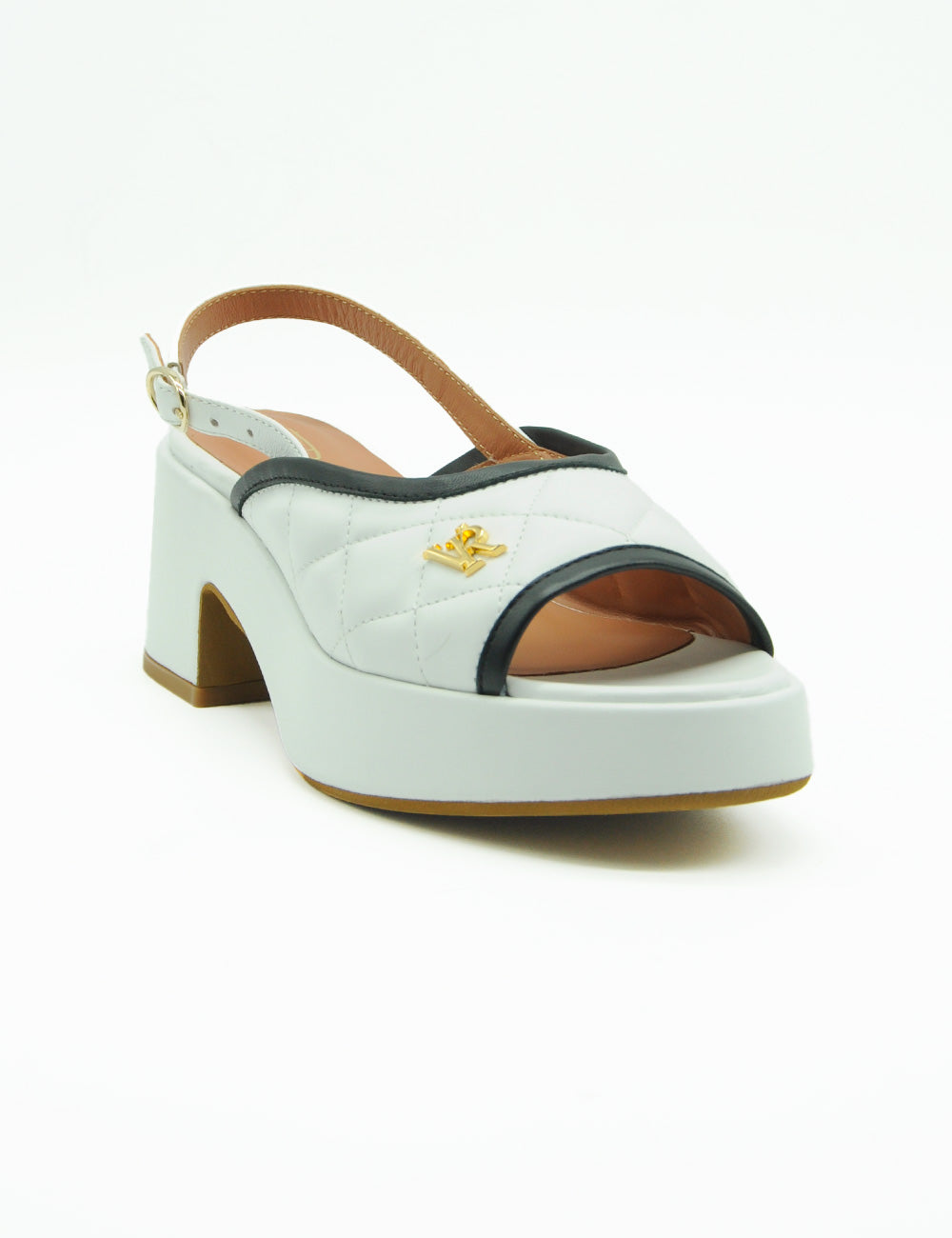 Via Roma 15 Sandalo Bianco