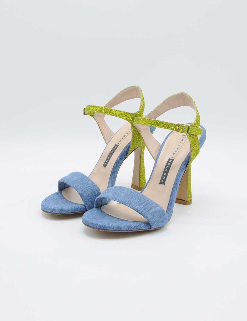 Chiarini Bologna Sandalo Jeans Cedro