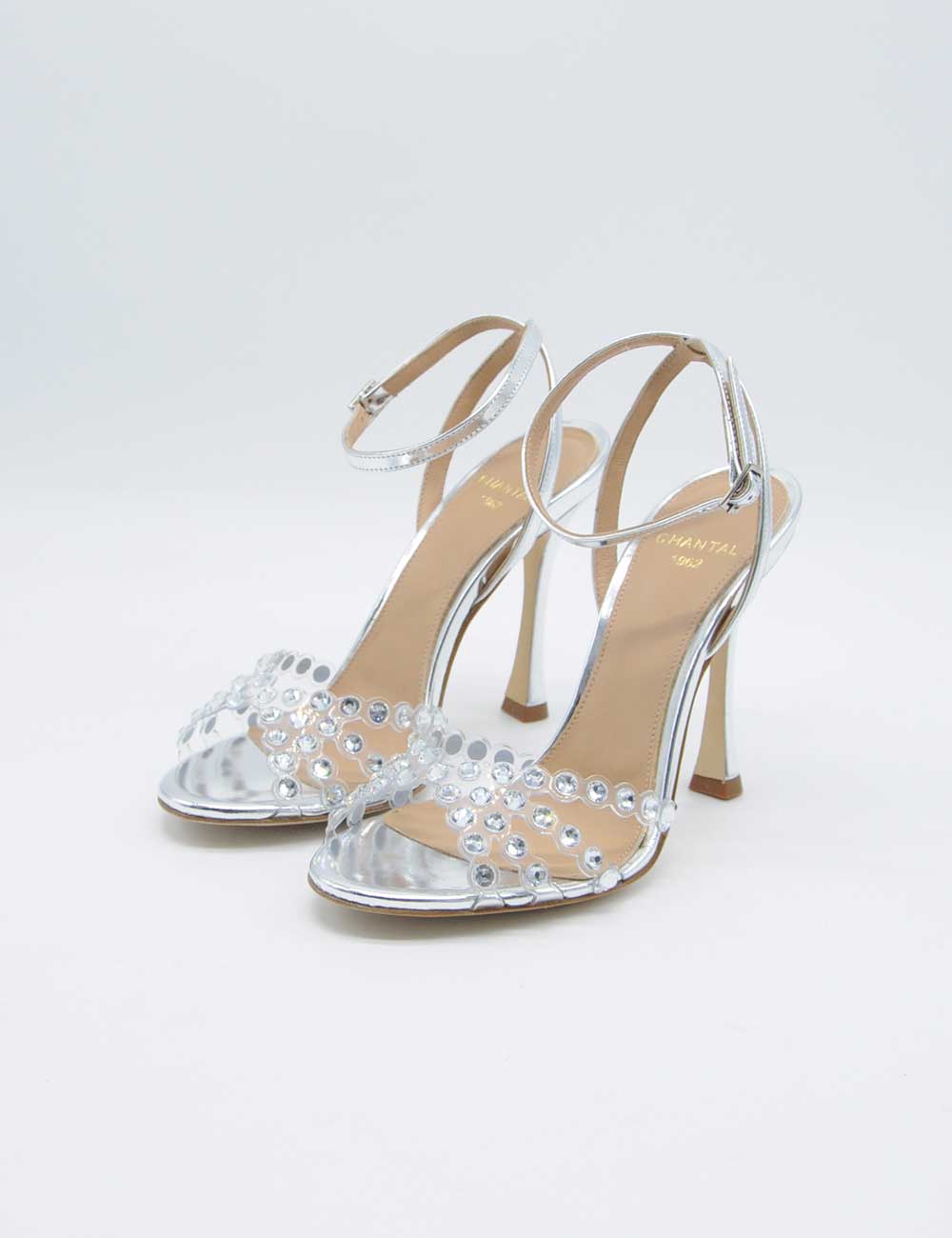 Chantal Silver Sandal
