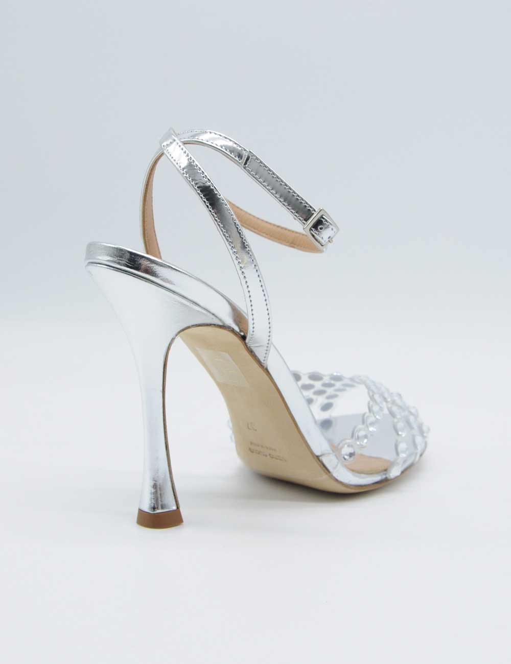 Chantal Silver Sandal