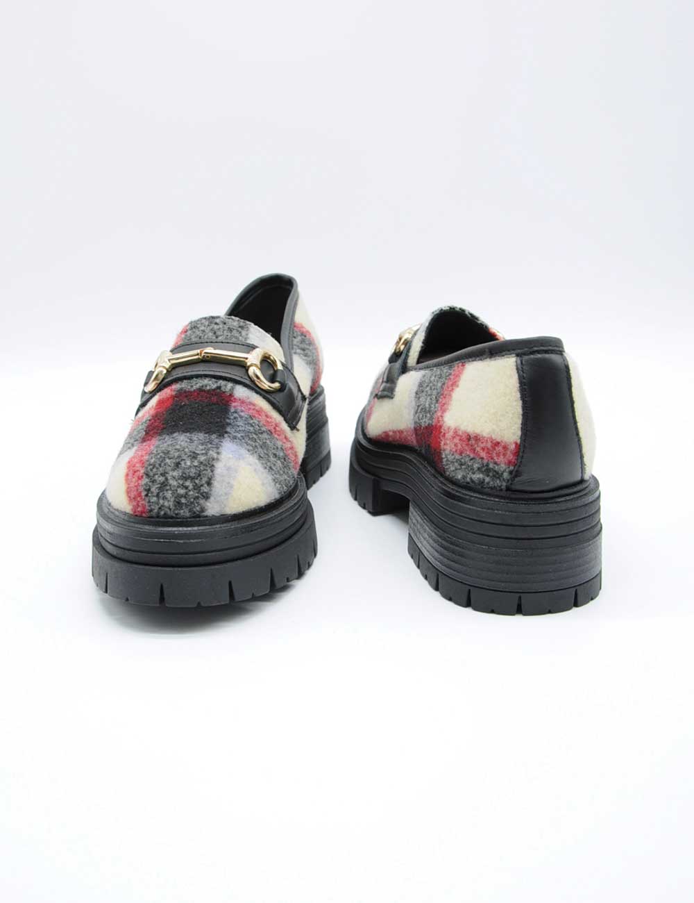 Les Tulipes Mocassino Tartan