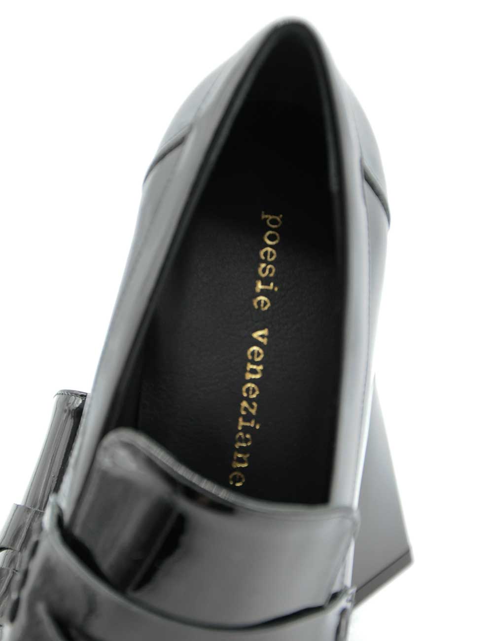 Mocassin Poesie Veneziane en Naplak Noir