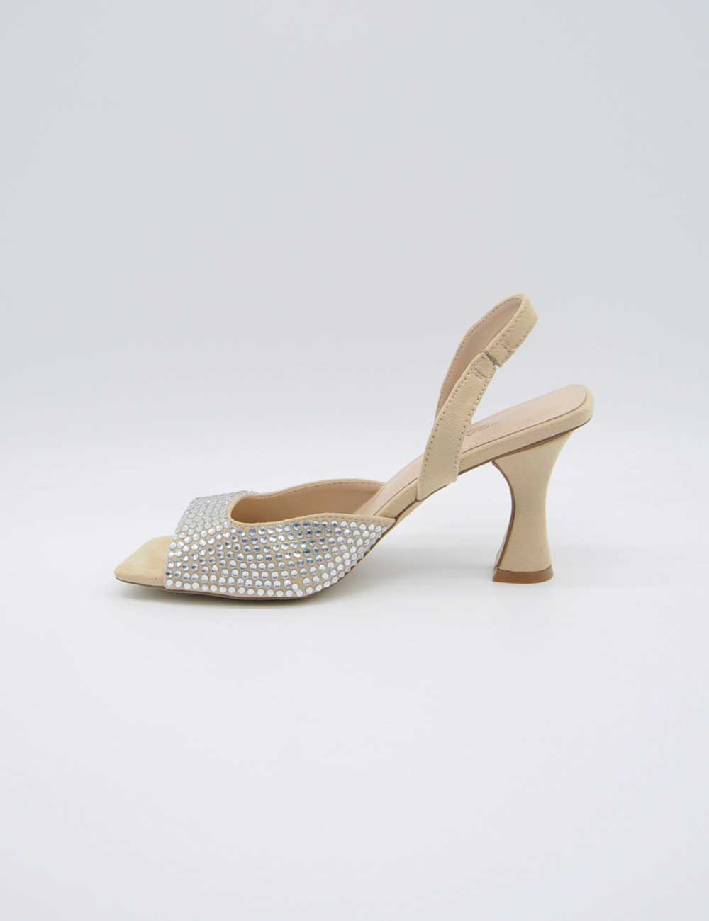 Sandale Tosca Bleu Sable Strass