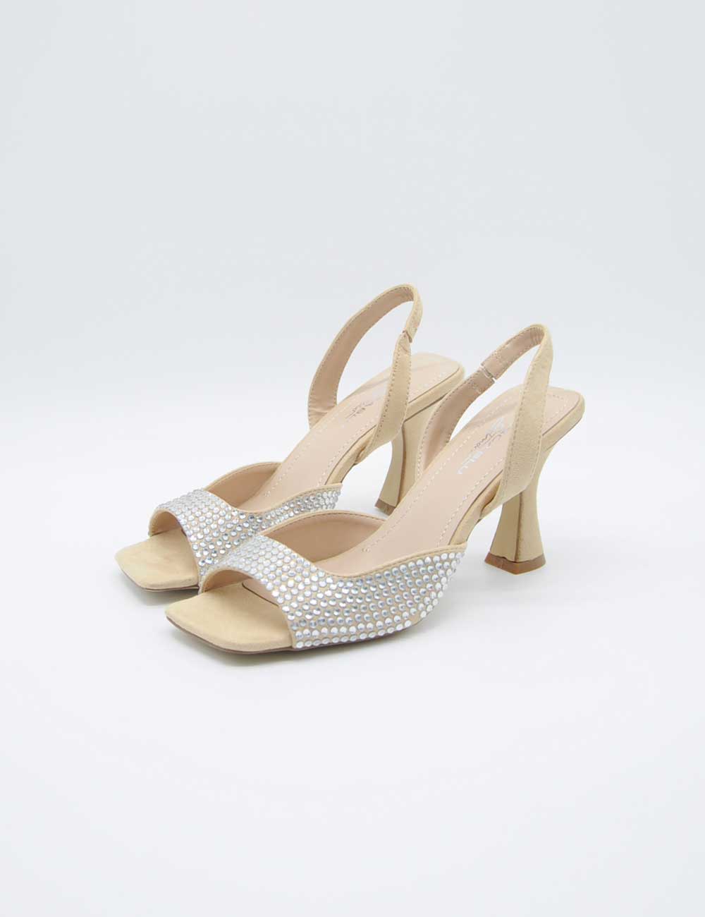 Sandale Tosca Bleu Sable Strass