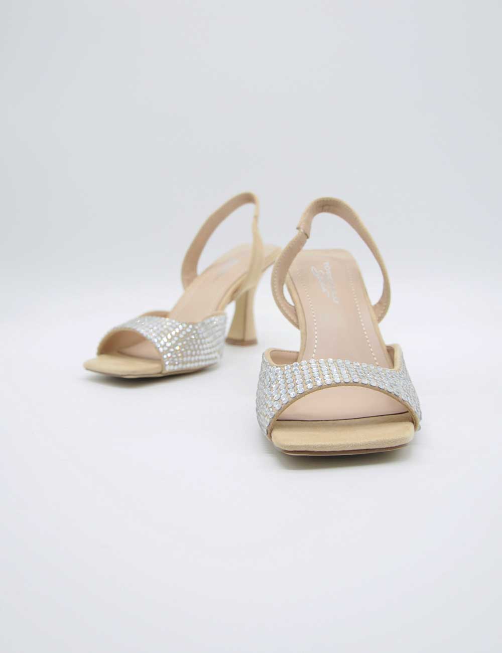 Sandale Tosca Bleu Sable Strass