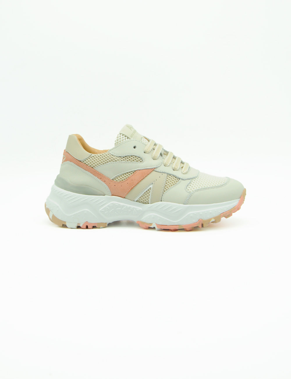 Accademia 72 Sneakers Beige Salmone