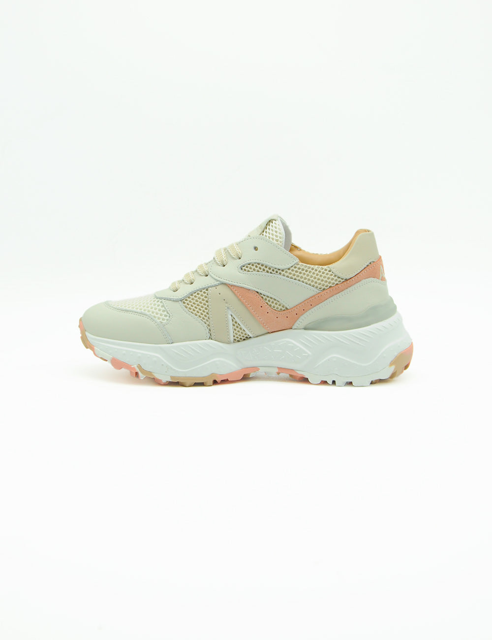 Accademia 72 Sneakers Beige Salmone