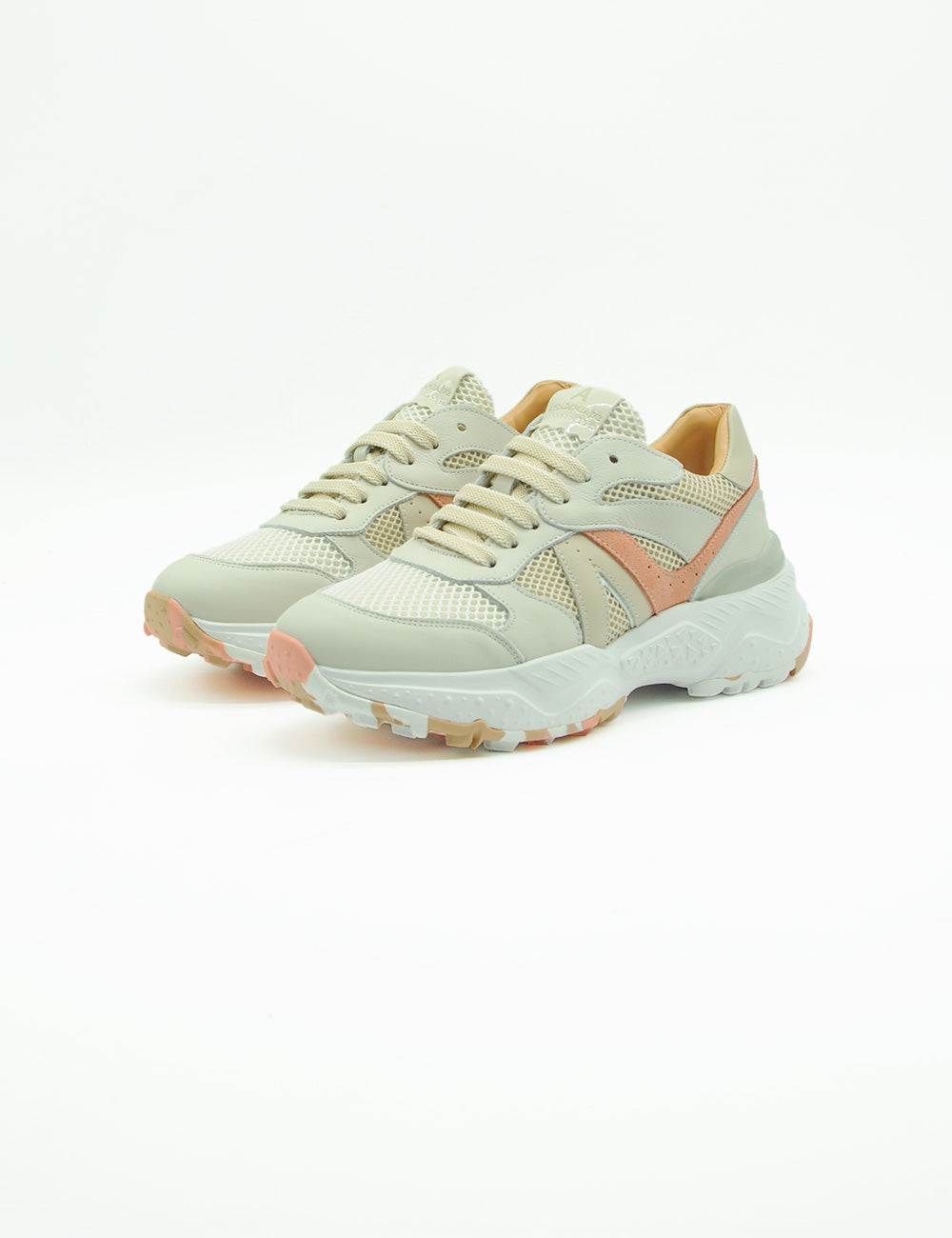 Accademia 72 Sneakers Beige Salmone