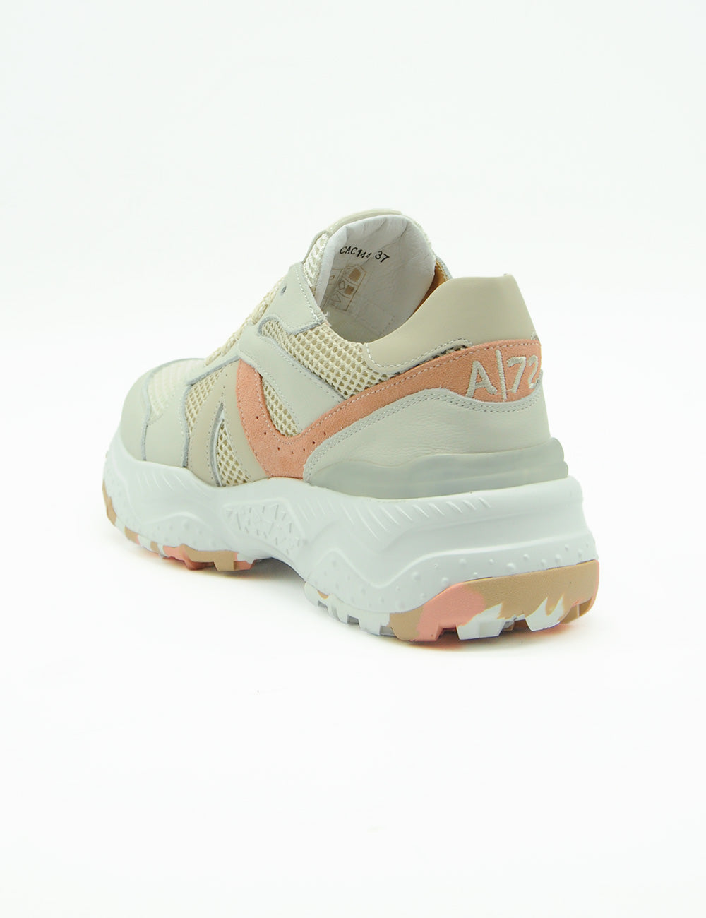 Accademia 72 Sneakers Beige Salmone