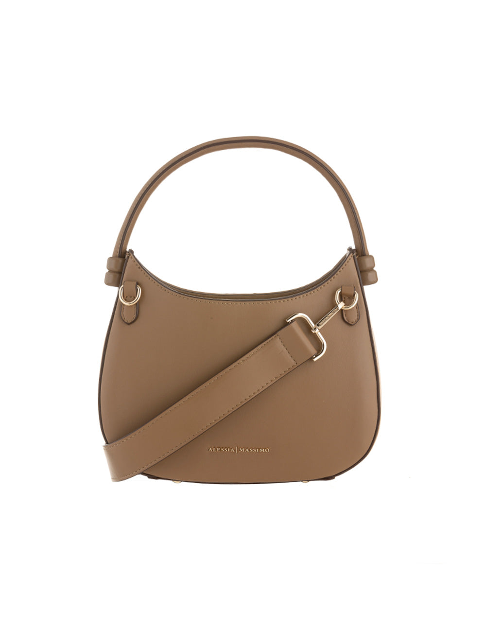 Alessia Massimo Handbag Taupe