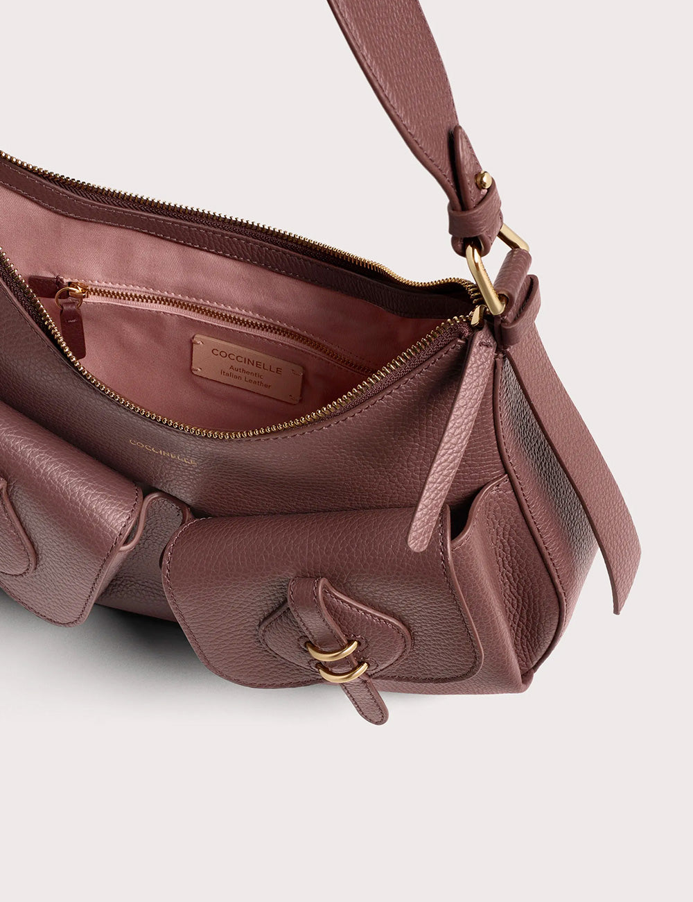 Coccinelle Mavery Pocket Medium Berry