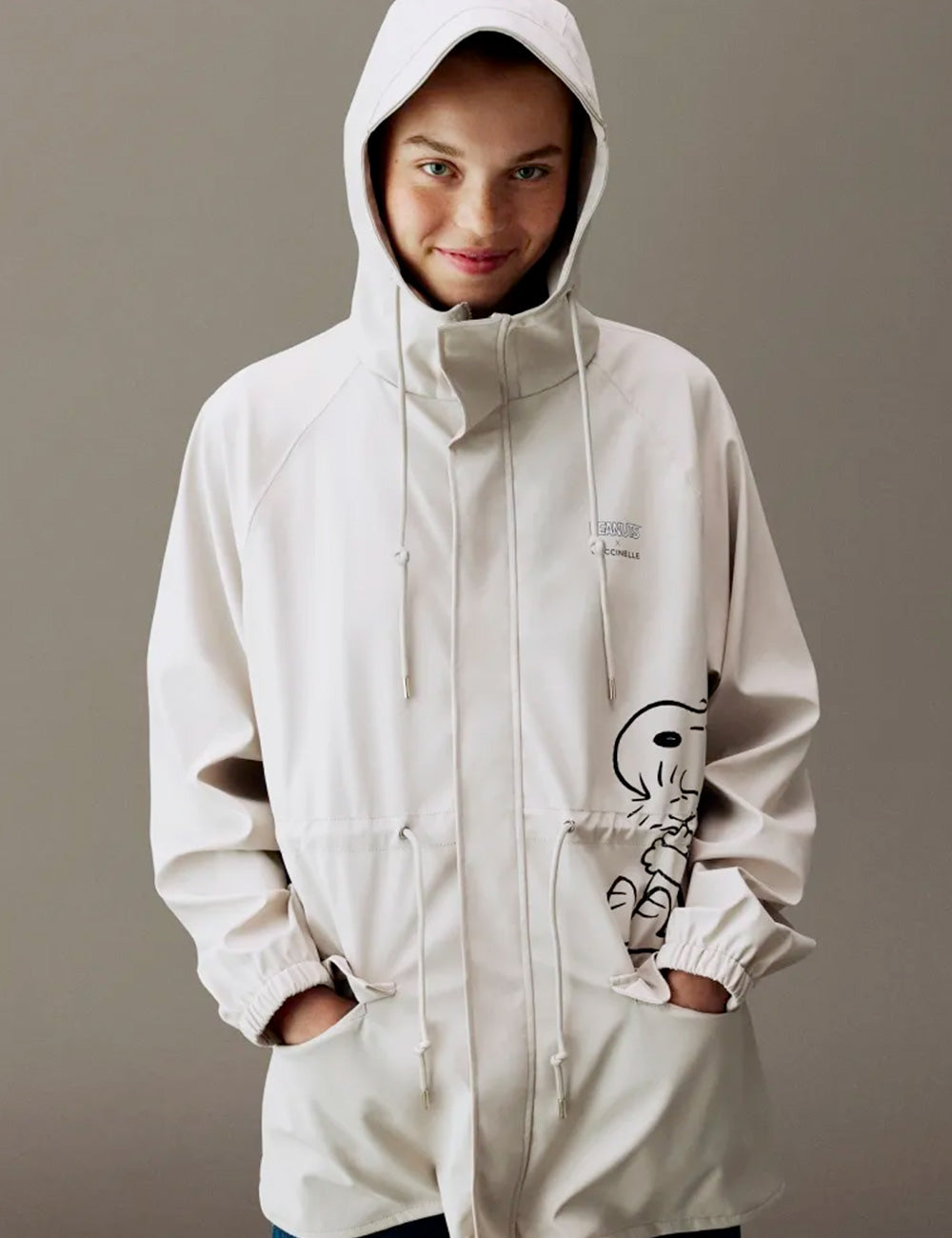 Coccinelle Impermeabile Peanuts Snow