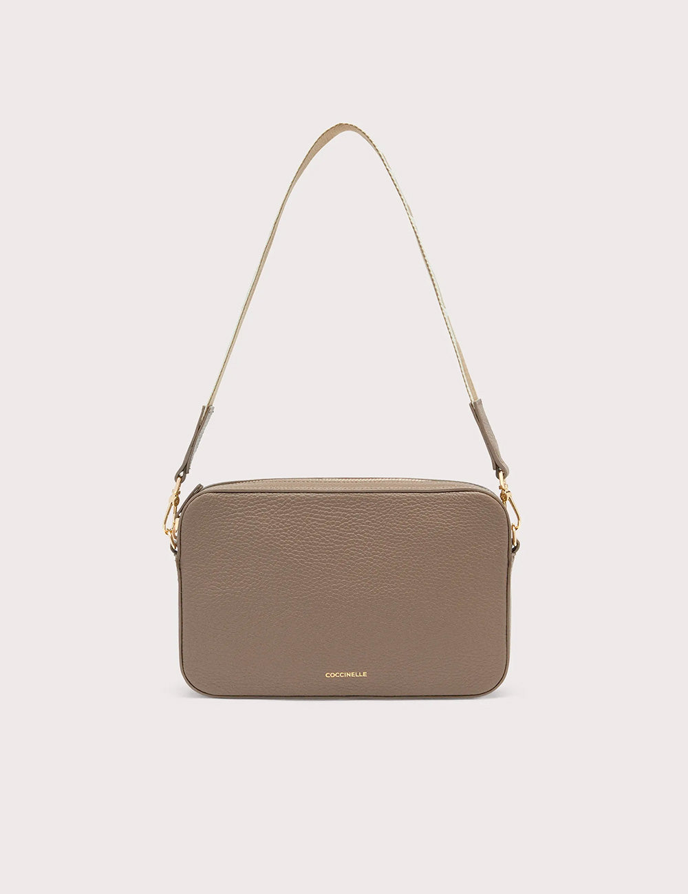 Coccinelle Tracolla Tebe Mini Warm Taupe