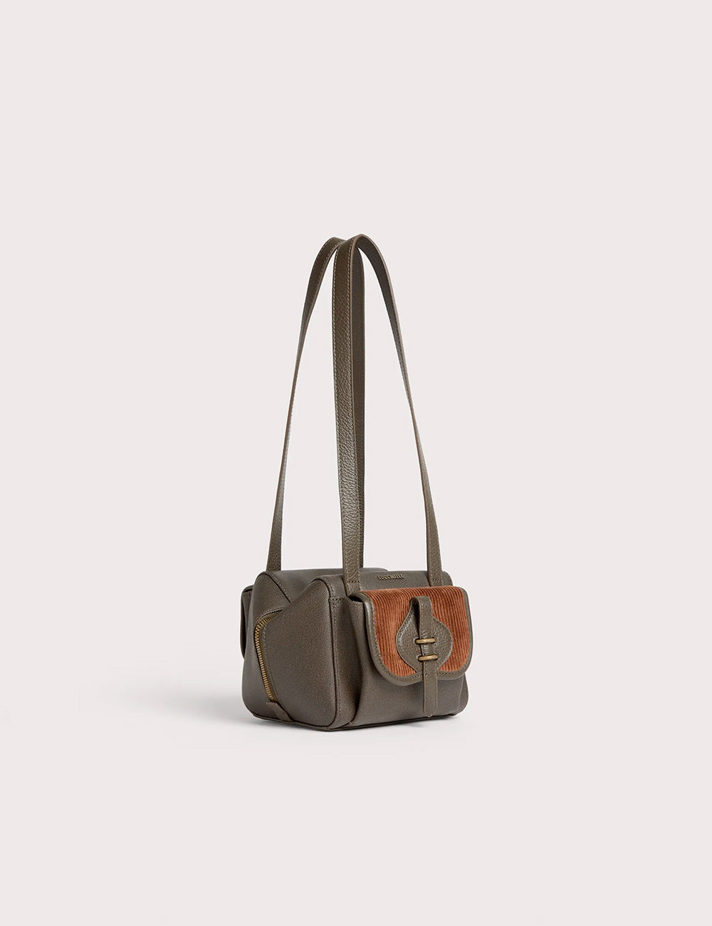 Coccinelle Mavery Pocket Small Fango Cognac