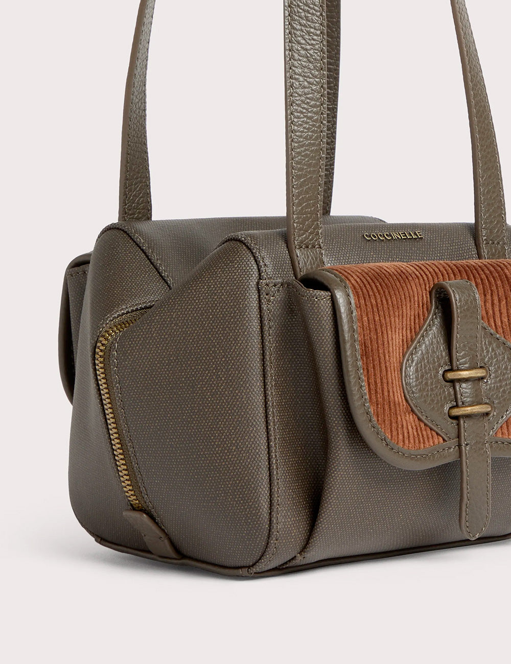 Coccinelle Mavery Pocket Small Fango Cognac