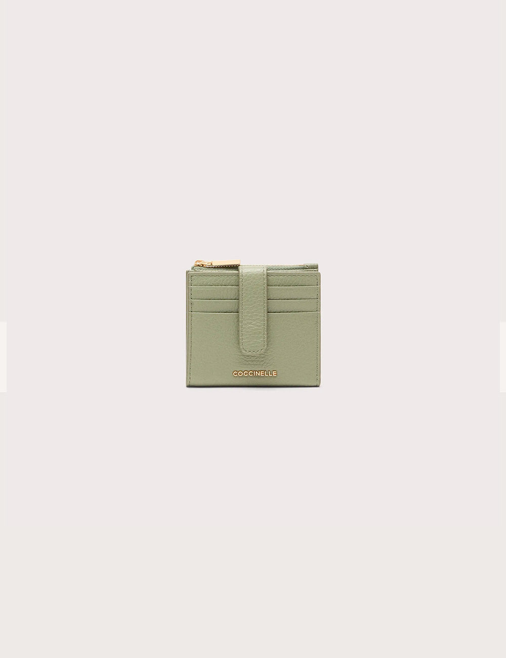 Coccinelle Portafoglio Metallic Soft Small Greenery