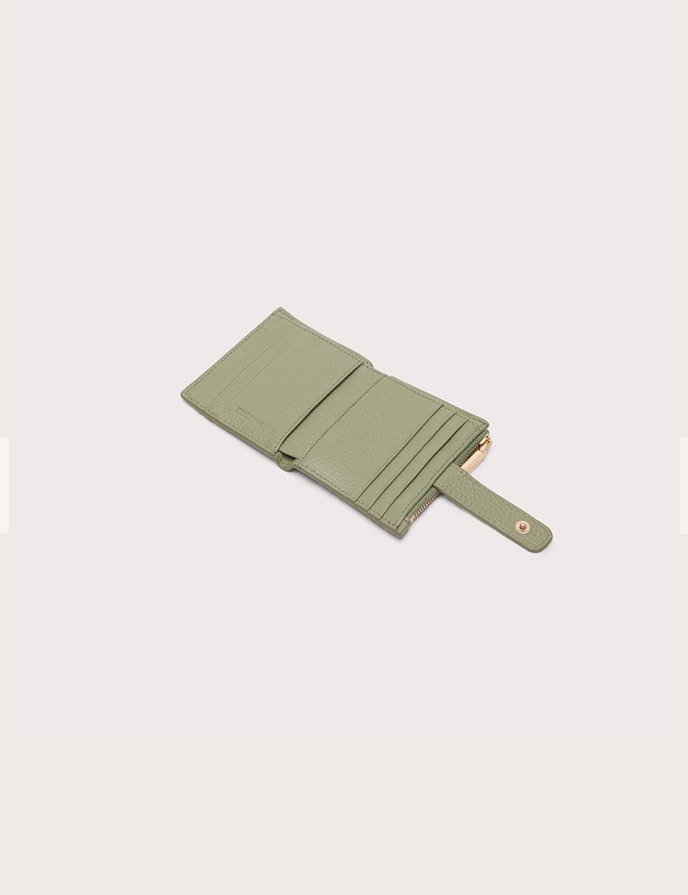 Coccinelle Portafoglio Metallic Soft Small Greenery