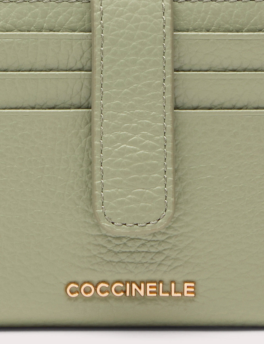 Coccinelle Portafoglio Metallic Soft Small Greenery