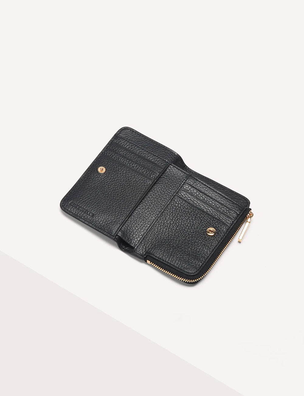 Coccinelle Portafoglio Metallic Soft Small Noir