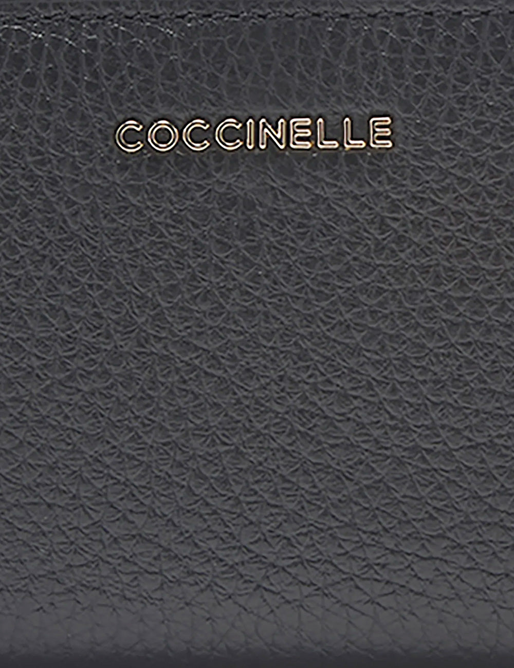 Coccinelle Portafoglio Metallic Soft Small Noir