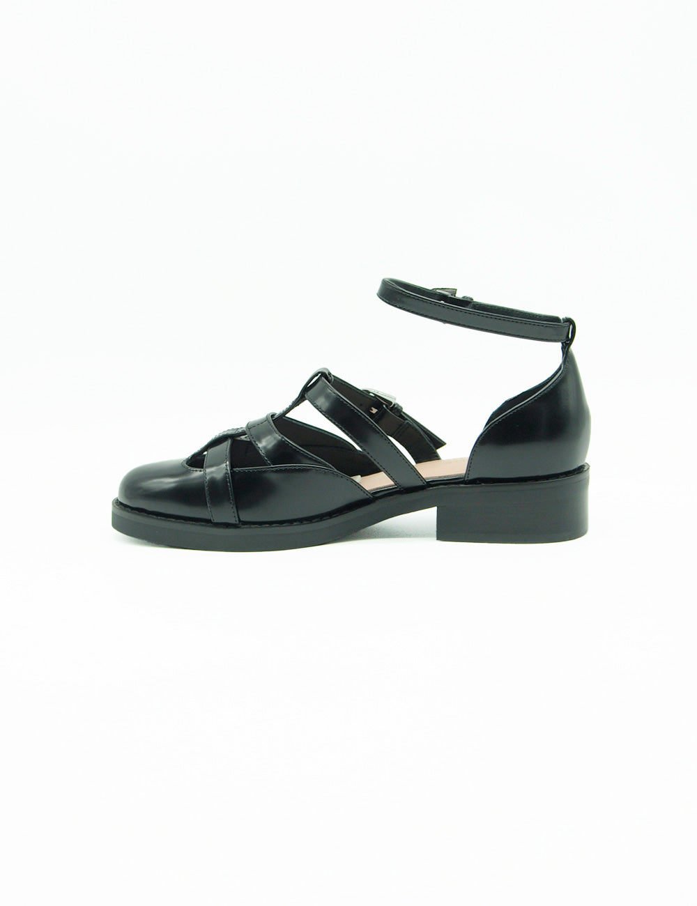 Coccinelle Sandalo Sam Shiny Nero