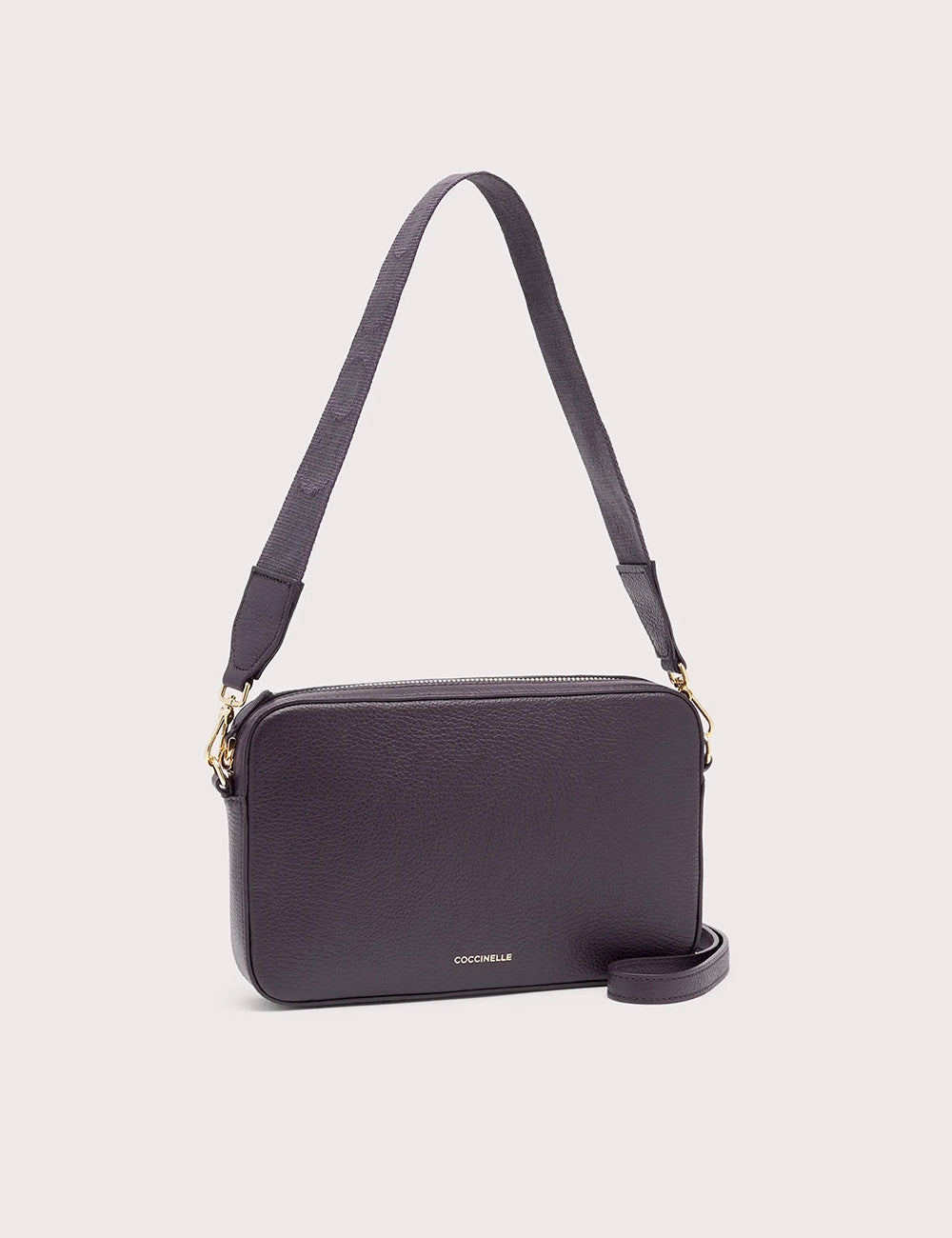 Coccinelle Tracolla Tebe Mini Prune
